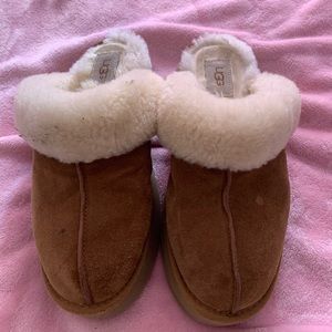 UGG Disquette Platform Slipper - Chestnut